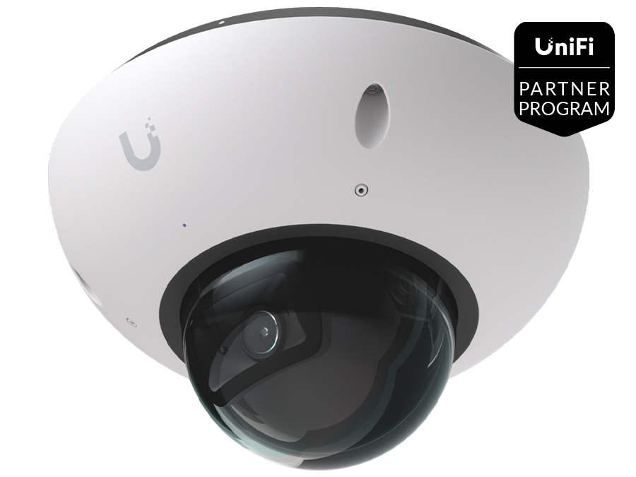 Ubiquiti UVC‑G6‑Dome‑W 4K 8MP AI IR30m IP66 IK10 PoE