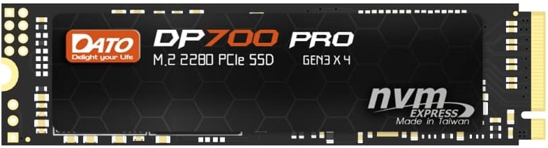 Dato DP700 PRO 256GB NVMe 3.3/3.1GB/s Gen3×4 SSD