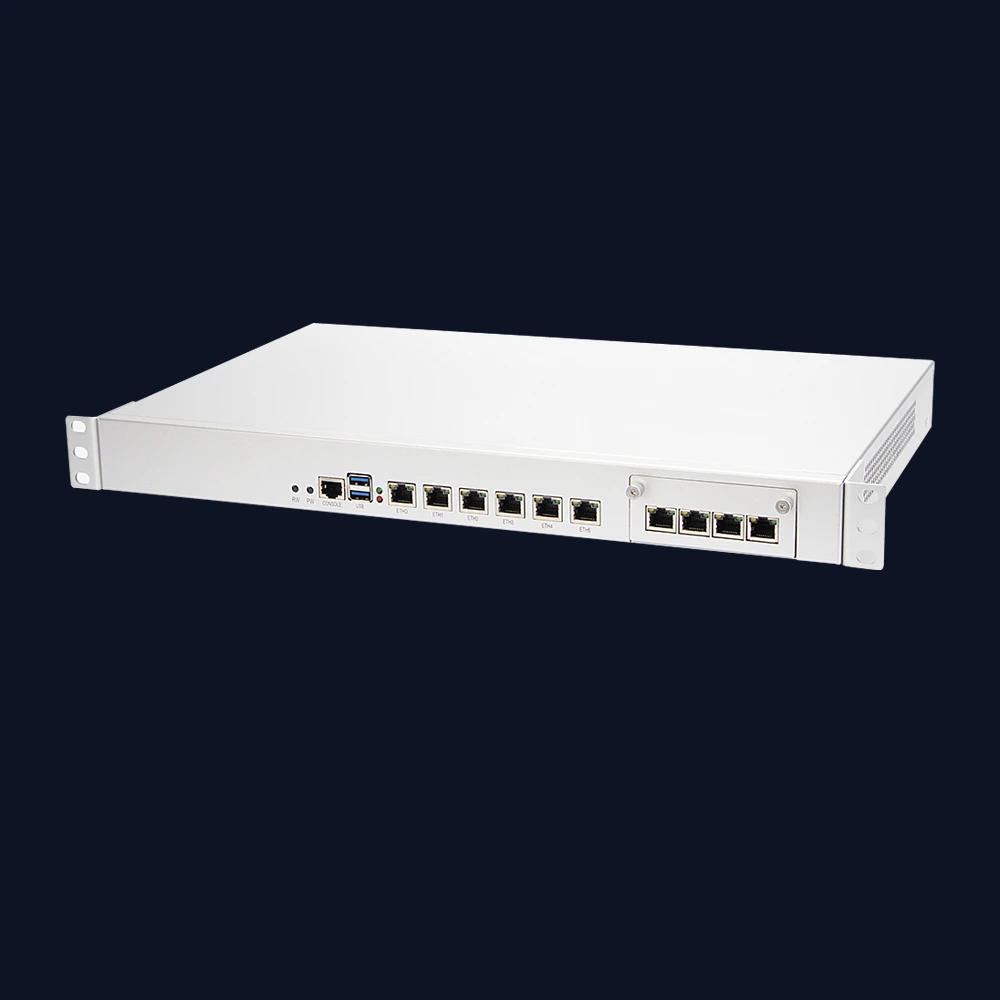 1U Rack PC Z87 I7 8×2.5GbE Firewall Router SOPHOS Ready