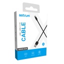 Verve UC20 USB‑C Cable 1.0m 2A Fast 480Mbps Black 24m