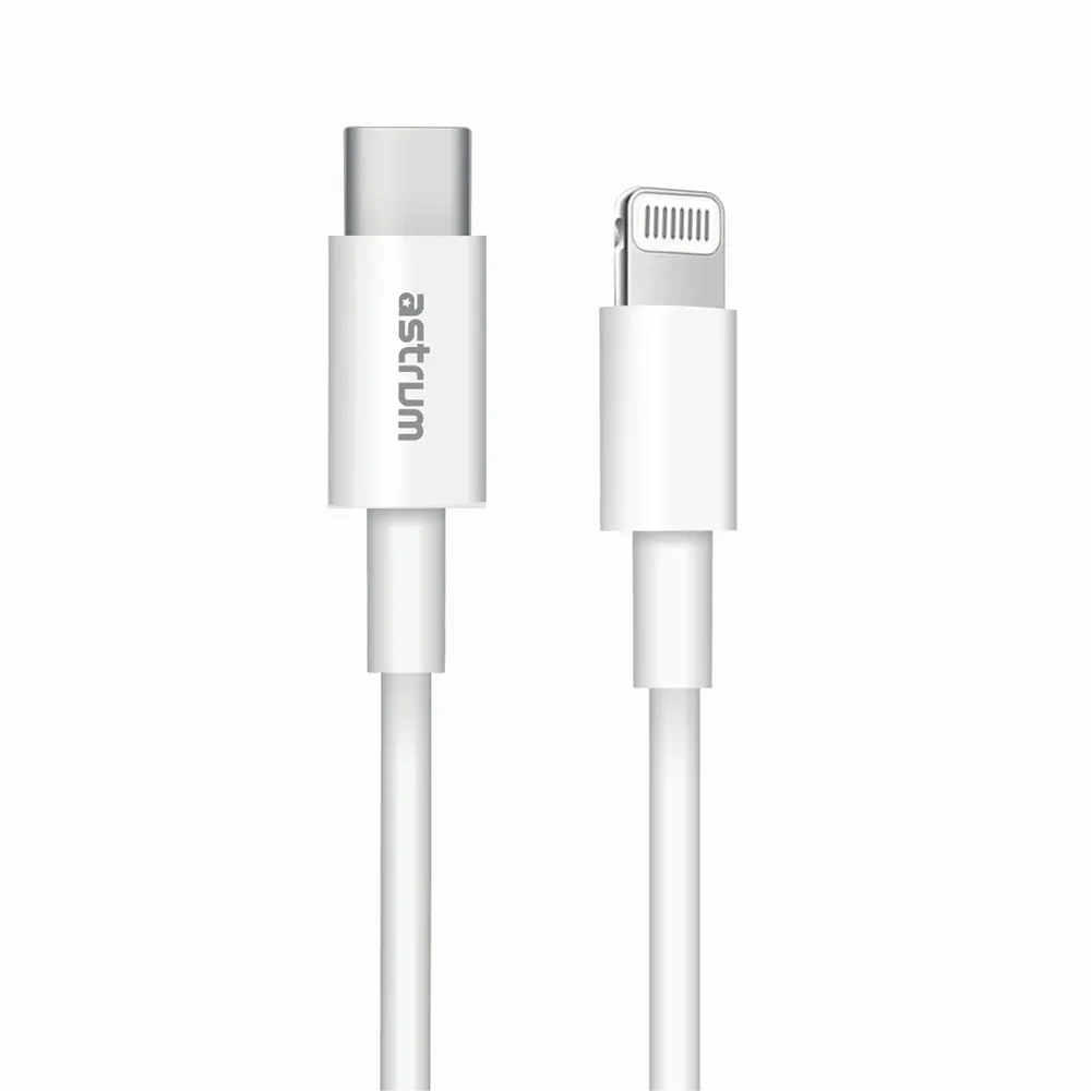 Astrum AC310 USB‑C to Lightning L‑Pin Cable 1.2m 3A 12m