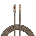 Astrum VMCC60 USB‑C to USB‑C Cable 2.0m 60W Braided Gold 12m