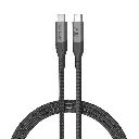 strum VMCC100 USB‑C to USB‑C Cable 1.2m 100W Braided Grey 12m