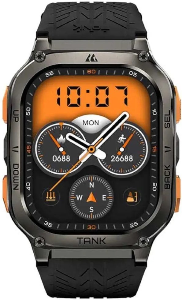 Kospet Tank M3 Ultra Smartwatch | 1.96" AMOLED GPS