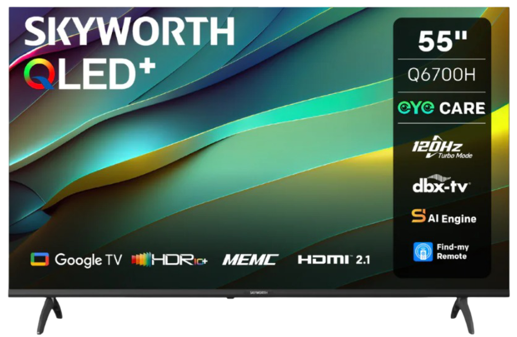Skyworth 55" S6700H QLED Google TV