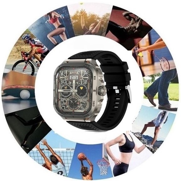 Nesty NP‑104 Smart Sports Watch Black