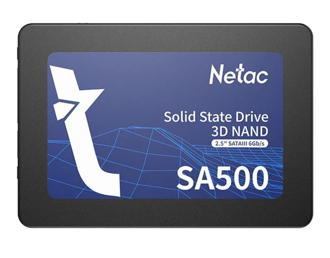 Netac SA500 256GB SATA Internal SSD | 530MB/s