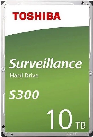 Toshiba S300 10TB Surveillance HDD  