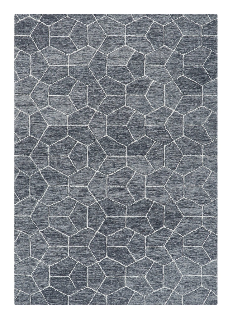 Babylon Thunder Geometric Rug Silkhouse 160×230