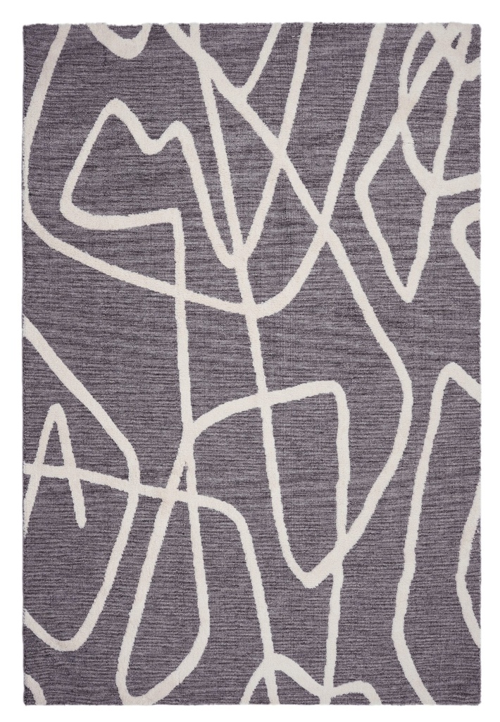 Silkhouse Sketchy Slate Rug 300×400