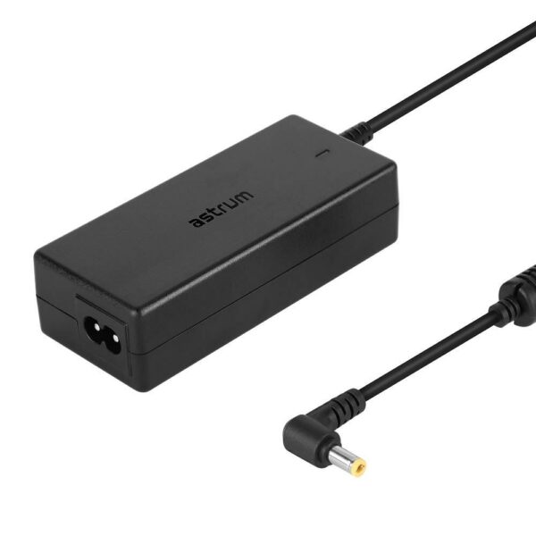 Astrum CL760 90W Laptop Charger for Toshiba 19.5V 4.62A AC Adapter with 5.5 × 2.5mm Pin, Smart IC & Flame Retardant Housing Black SKU: A90576-B