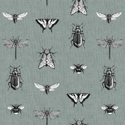 Silkhouse Melora Lichen Insect Fabric 280cm