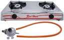 Casey Red 2 Plate Stainless Steel Gas Stove | RH2650A