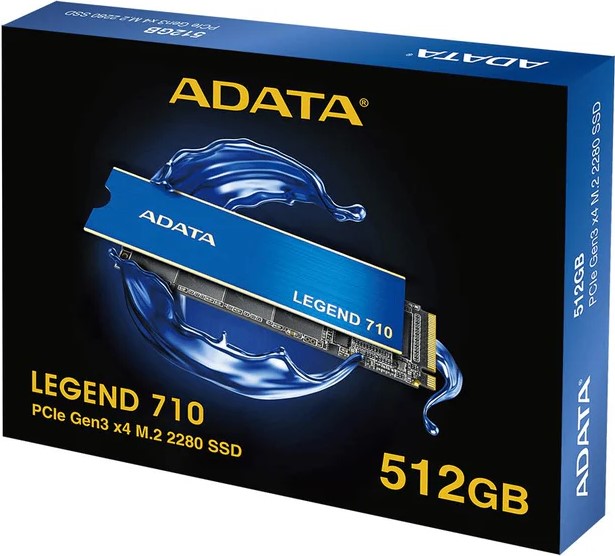 Adata Legend 710 512GB PCIe Gen3 SSD
