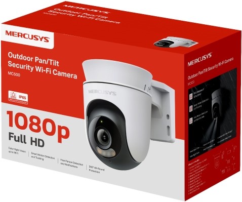Mercusys MC500 Outdoor Pan/Tilt Wi‑Fi Camera