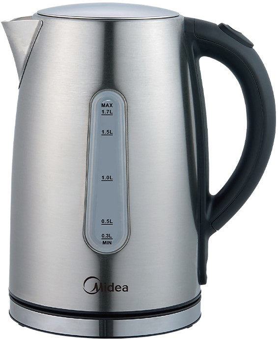 Midea MK‑17S30B2 1.7L Stainless Steel Kettle  