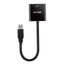 Astrum DA550 USB→VGA Adapter 1080p Multi‑Monitor Plug‑Play 30g 24m
