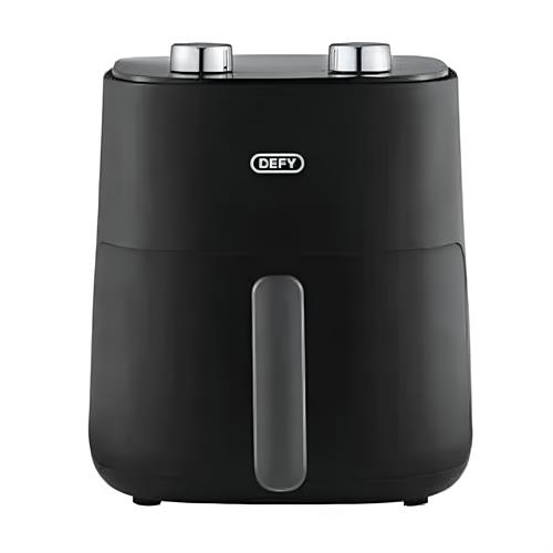  Defy 4.7L Manual Air fryer Black with Silver Accents | DAF2347MB