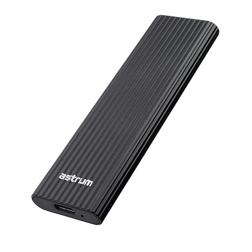 Astrum EN100 M.2 NGFF SATA SSD Enclosure – USB 3.0 Type-C External Adapter