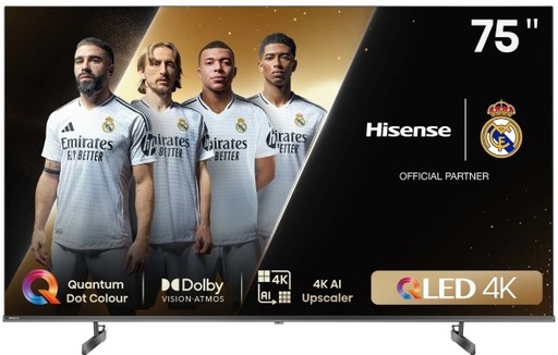 Hisense 75" Q6N QLED 4K Smart TV 75Q6N Dolby Vision VIDAA