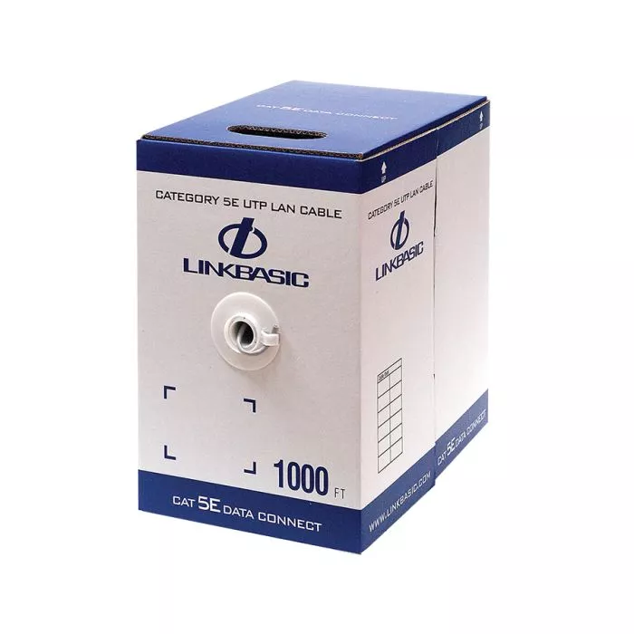 Linkbasic UTP‑F 305m Cat5e Stranded UTP Cable  