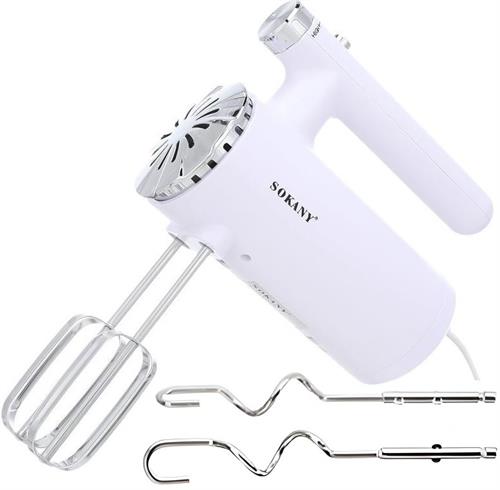Sokany Electric Hand Mixer and Blender White | CSY-SK-6626WHT