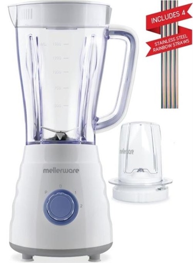 Mellerware 1.5L Jug Blender with Mill 500W | 62200B