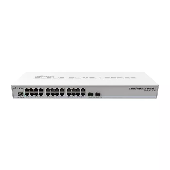 MikroTik CRS326‑24G‑2S+RM Cloud Router Switch 24G + 2SFP+