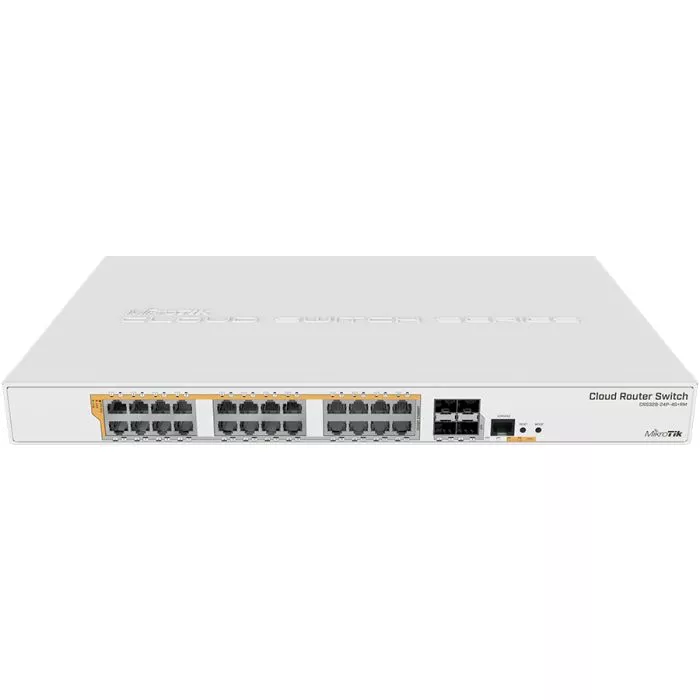 MikroTik CRS328‑24P‑4S+RM 24‑Port PoE Switch 450W