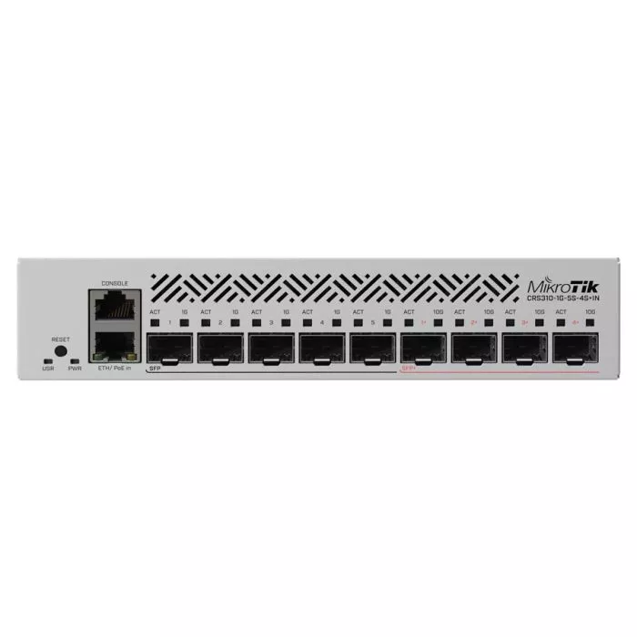 MikroTik CRS310S 5× SFP + 4× SFP+ Switch
