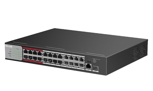 HiLook 24 Port Fast Ethernet Unmanaged POE Switch | NS-0326P-230(B) 