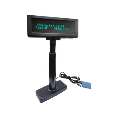 PinnPOS VFD-860 USB Pole Display Customer POS 2x20