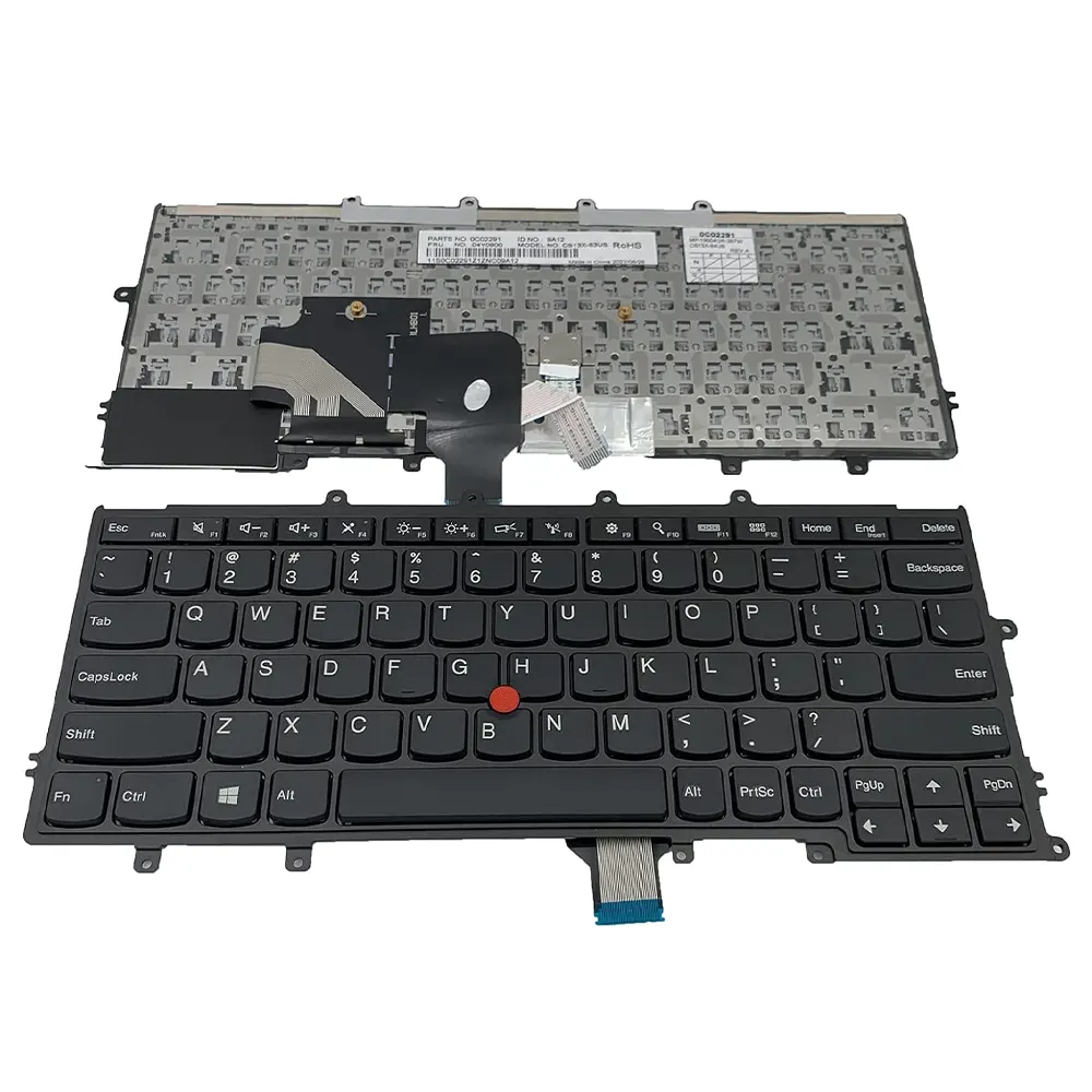 Astrum Replacement Keyboard for Lenovo ThinkPad X240, X250 & X260 – Backlit with Pointer