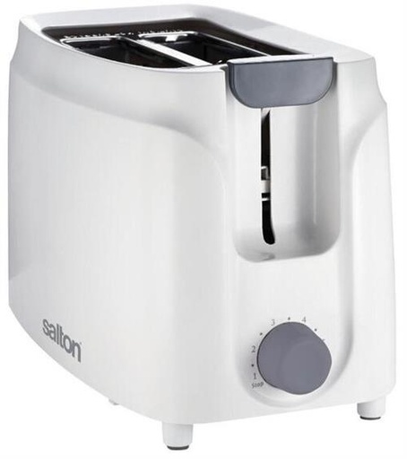 Salton 2 Slice Cool Touch Toaster White