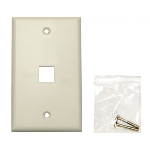UltraLAN Single Port Faceplate 115×70mm