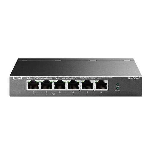 TP‑Link TL‑SF1006P 6‑Port 4‑PoE+ Switch