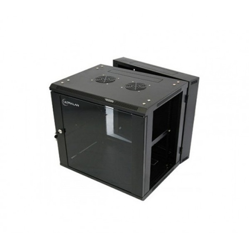 UltraLAN 12U Swing Frame Wall Mount Cabinet | Network Rack with Rear Access