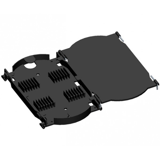 UltraLAN 24 Fiber Splice Tray High‑Strength Plastic