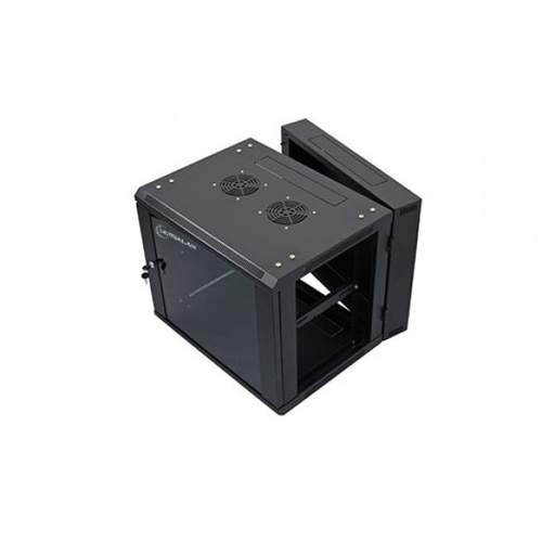 UltraLAN 9U Swing Frame Wall Mount Cabinet | 600mm