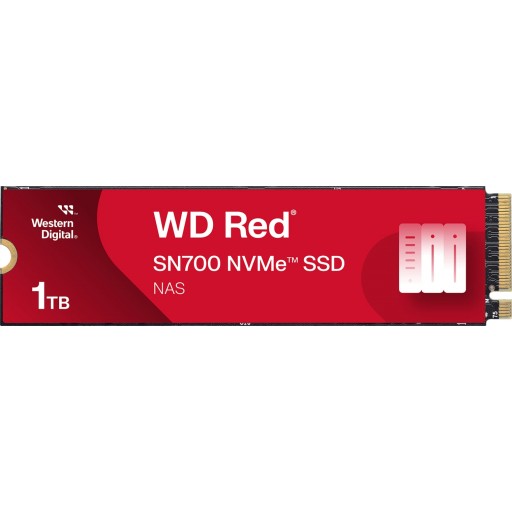 WD Red SN700 1TB NVMe SSD (WDS100T1R0C) – NAS-Optimized M.2