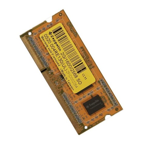 ZEPPELIN DDR3 2GB SO‑DIMM PC3‑12800 1600MHz 24m