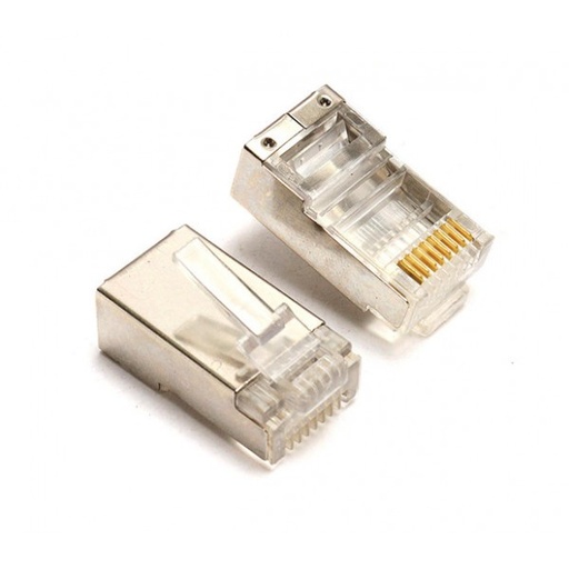 UltraLAN CAT6 Shielded RJ45 Connector 50 Pack  