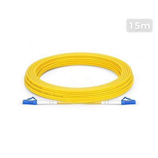 UltraLAN Fiber Flylead LC‑LC UPC SM 15m  