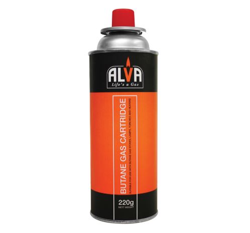 Alva 220g Butane Gas for Alva Stoves CCR101 and CCR102 | CCR100