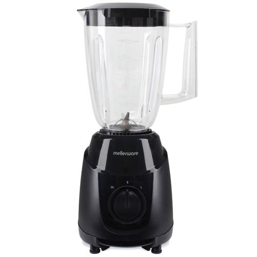Mellerware 1L 300w Jug Blender Black ABS – 1L Plastic Jar | 62100BK