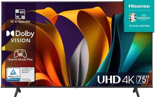 Hisense 75 inch A6N Series Direct LED UHD Smart TV | 75A6N
