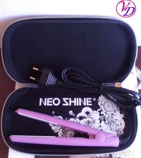 NeoShine Mini Hair Straightener Ceramic Plates Travel Pack | NEOSHINE01