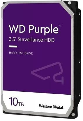 WD Purple 10TB 3.5" Surveillance SATA HDD WD102PURP