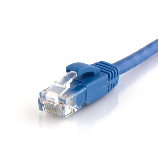 UltraLAN 1m CAT6 Flylead Blue Booted Cable