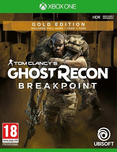 Xbox One Game Tom Clancy Ghost Recon Breakpoint Gold | 3307216137702